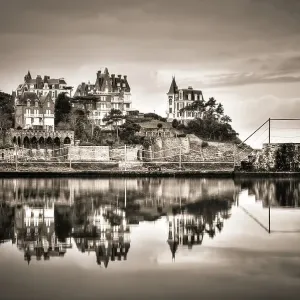 Reflections of the town of Dinard Reflections of the town of Dinard