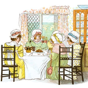 Regency period womens tea party