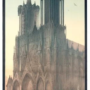 Reims Cathedral Poster Reims Cathedral Poster