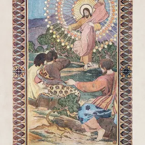 Religious painting resurrection of Jesus Religious painting resurrection of Jesus
