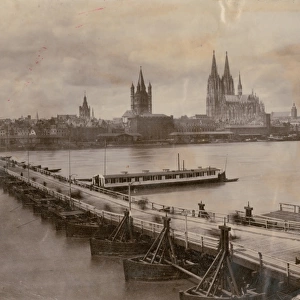 Rhine In Cologne