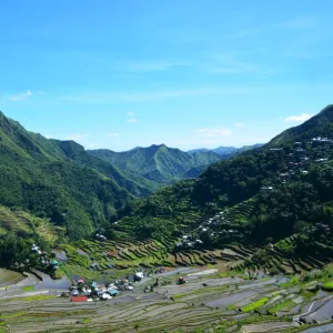 Rice terraces Batad Philippines