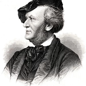 Famous Music Composers Fine Art Print Collection: Richard Wagner (1813–1883)