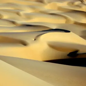 Evening Shadows in Libyan Sahara Sand Dunes Print Evening Shadows in Libyan Sahara Sand Dunes Print
