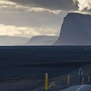 Ring Road, Lomagnupur mountain, Skeioararsandur, South Coast, Iceland