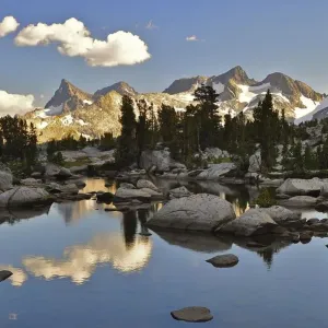 Ritter Range Print, Ansel Adams Wilderness Landscape Ritter Range Print, Ansel Adams Wilderness Landscape