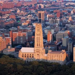 Riverside Church Aerial Print Riverside Church Aerial Print