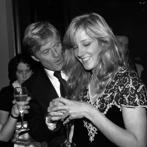 Robert Redford and Daughter Shauna Print Robert Redford and Daughter Shauna Print