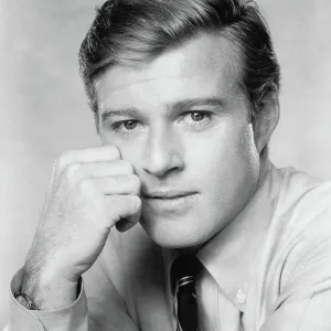 Robert Redford Rests Cheek on Fist Print 1967 Robert Redford Rests Cheek on Fist Print 1967