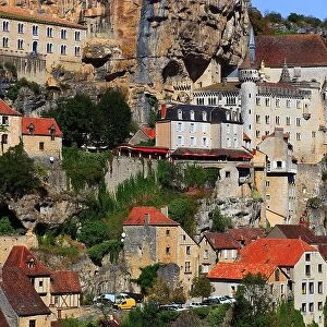 Rocamadour, Lot department, Midi-Pyrenees region, Occitanie, place of pilgrimage of the Roman Catholic Church, France