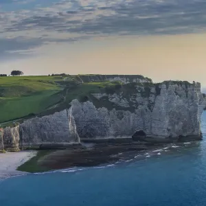 Etretat Chalk Cliffs Print Etretat Chalk Cliffs Print