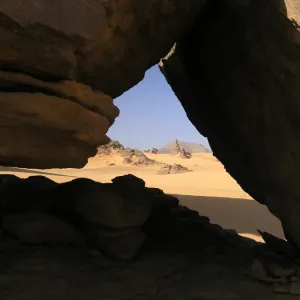 Rock Arch in Libya Rock Arch in Libya