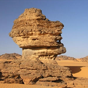 Rock formation in the Fezzan