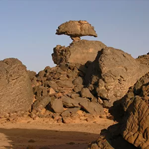 Rock Formation in the Sahara