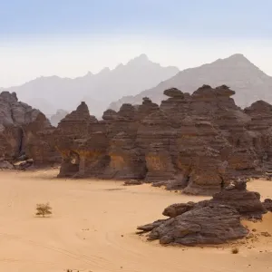 Rock Formations in Wadi Awis Print Rock Formations in Wadi Awis Print
