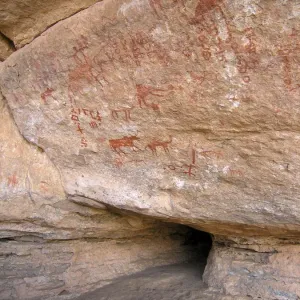 Rock paintings in the Sahara Rock paintings in the Sahara