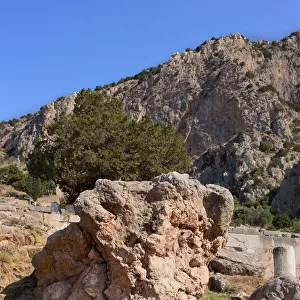 Rock of the Sibyl, Delphi, Greece