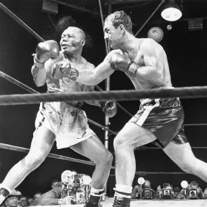 PHOTOGRAPHIE ORIGINALE DE Laurent Dauthuille Boxe Dedicace 105x 146944124303