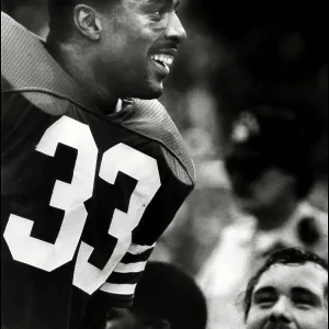 Roger Craig On The Sidelines At Candlestick Park
