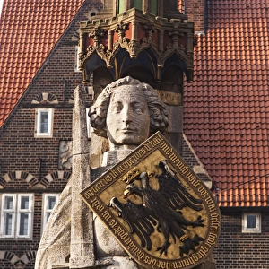 Roland Statue at the Market Quare, Bremen, Germany