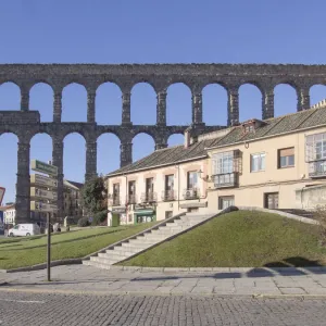 Roman aqueduct in Segovia Roman aqueduct in Segovia