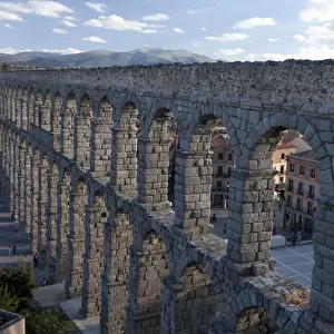 Roman Aqueduct in Segovia spain