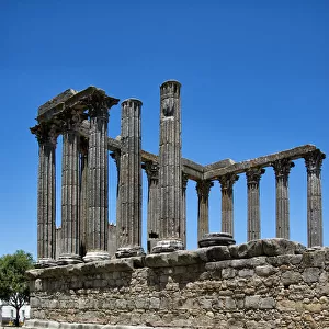 The roman temple of Evora