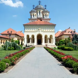 Romanian Orthodox cathedral, Alba Iulia, Romania Romanian Orthodox cathedral, Alba Iulia, Romania
