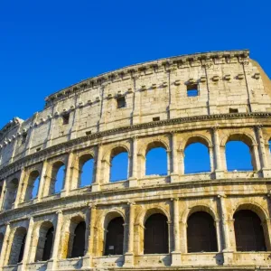 Colosseum Arches at Sunset Fine Art Print, Rome, Italy