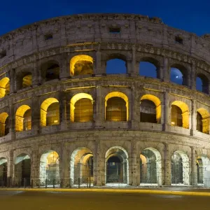 Colosseum Rome Print - UNESCO World Heritage Site, Italy