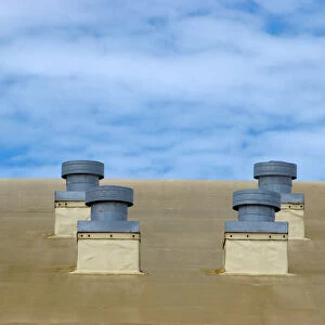Four Rooftop Vents