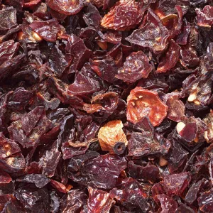 Rose hip tea, dried rose hips -Rosa canina-