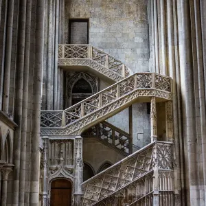La cathédrale de Rouen. La cathédrale de Rouen.