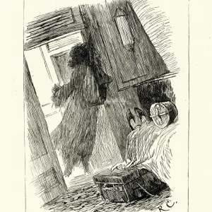 Rough contions, cabin of a steamer sailing to America Rough contions, cabin of a steamer sailing to America