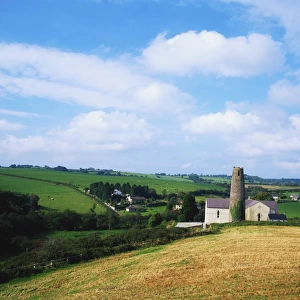 Round Tower, Co Cork near Blarney, Ireland
