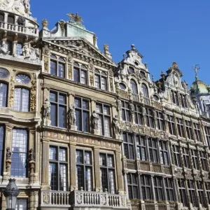 Row of Houses at the Grand Place Row of Houses at the Grand Place