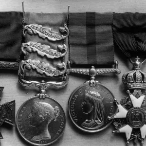 Row Of Medals Row Of Medals