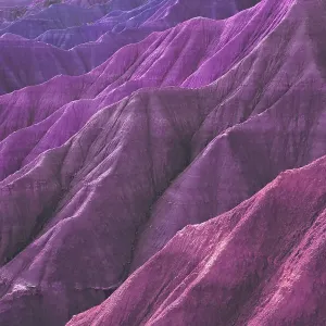 Rugged sandstone eroded formations with beautiful chromatic scale Rugged sandstone eroded formations with beautiful chromatic scale