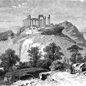 Ruins of the Athene temple in Regina