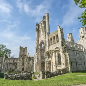 Ruins of Jumieges Abbey, Print