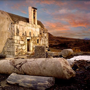 Ruins and small abandoned church