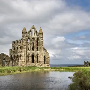 Ruins of Whitby Abbey Print Ruins of Whitby Abbey Print
