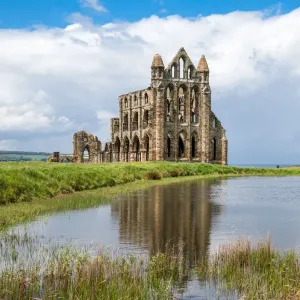 Whitby Abbey Ruins Print Whitby Abbey Ruins Print