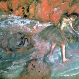 Russian Ballerina, 1880. Artist: Edgar Degas