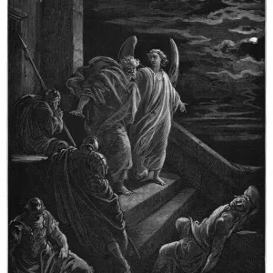 S. Peter delivered from prison engraving 1870 S. Peter delivered from prison engraving 1870