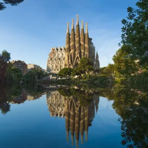 Sagrada Familia at Spain, Barcelona Sagrada Familia at Spain, Barcelona