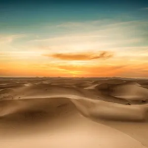 Sahara Desert Twilight Print Sahara Desert Twilight Print