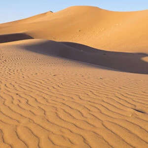 Saharan sand dune, Erg Chegaga, Morocco