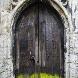 Saint Alpheges Church Door Saint Alpheges Church Door