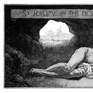 Saint Jerome in the desert